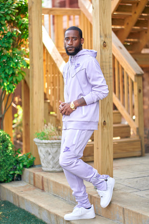 Purple Violet Mens Tracksuit