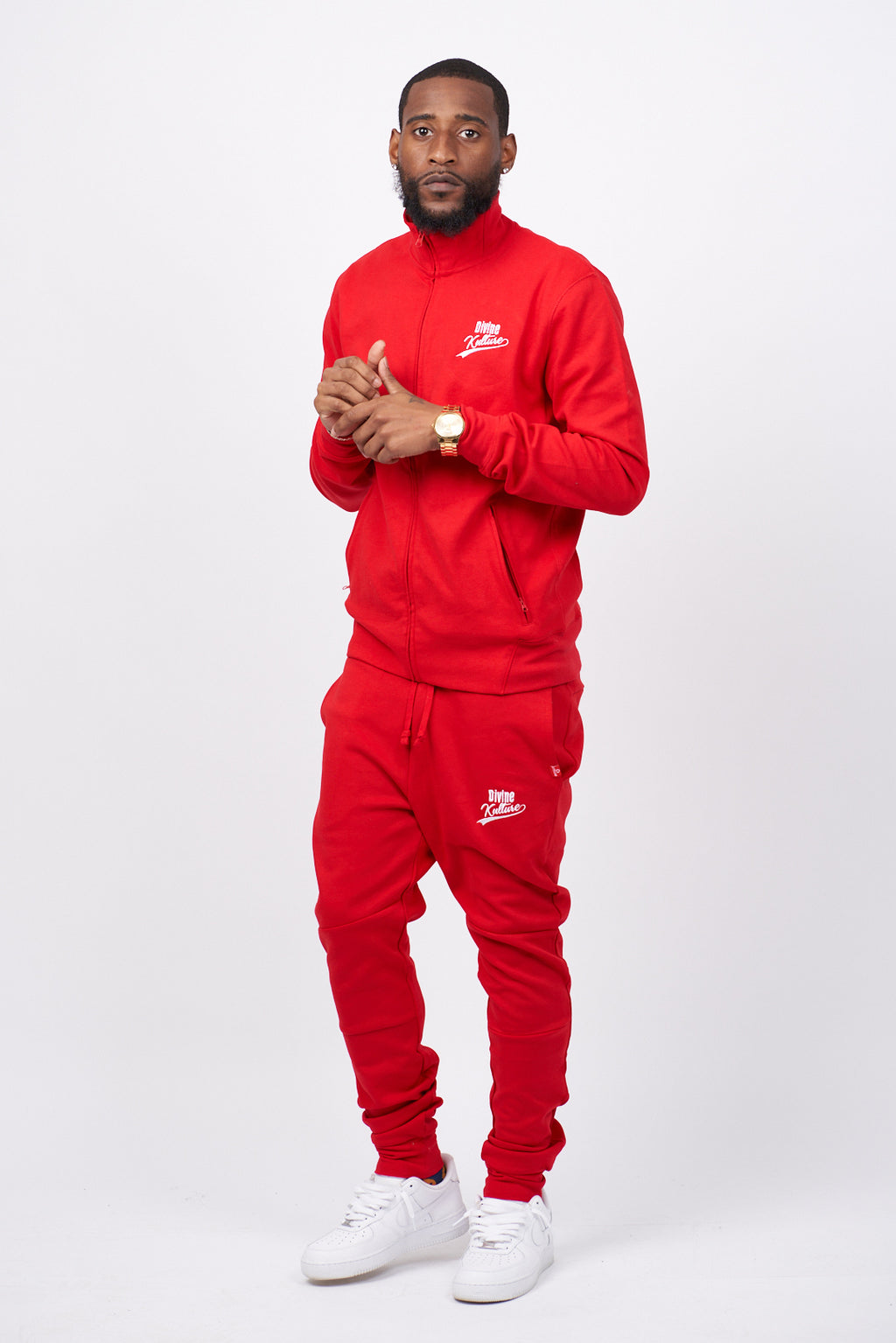 Fire Red Men's Tracksuit