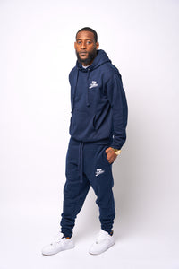 Navy Blue Men's Sweatsuit