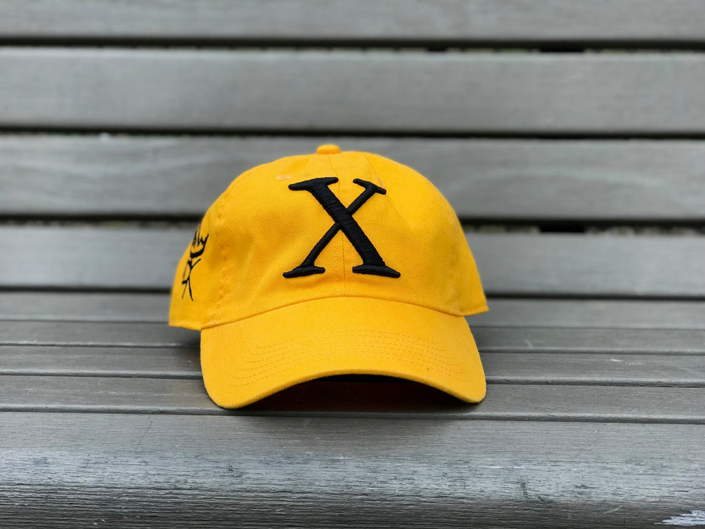 Divine X Cap - Gold Yellow & Black