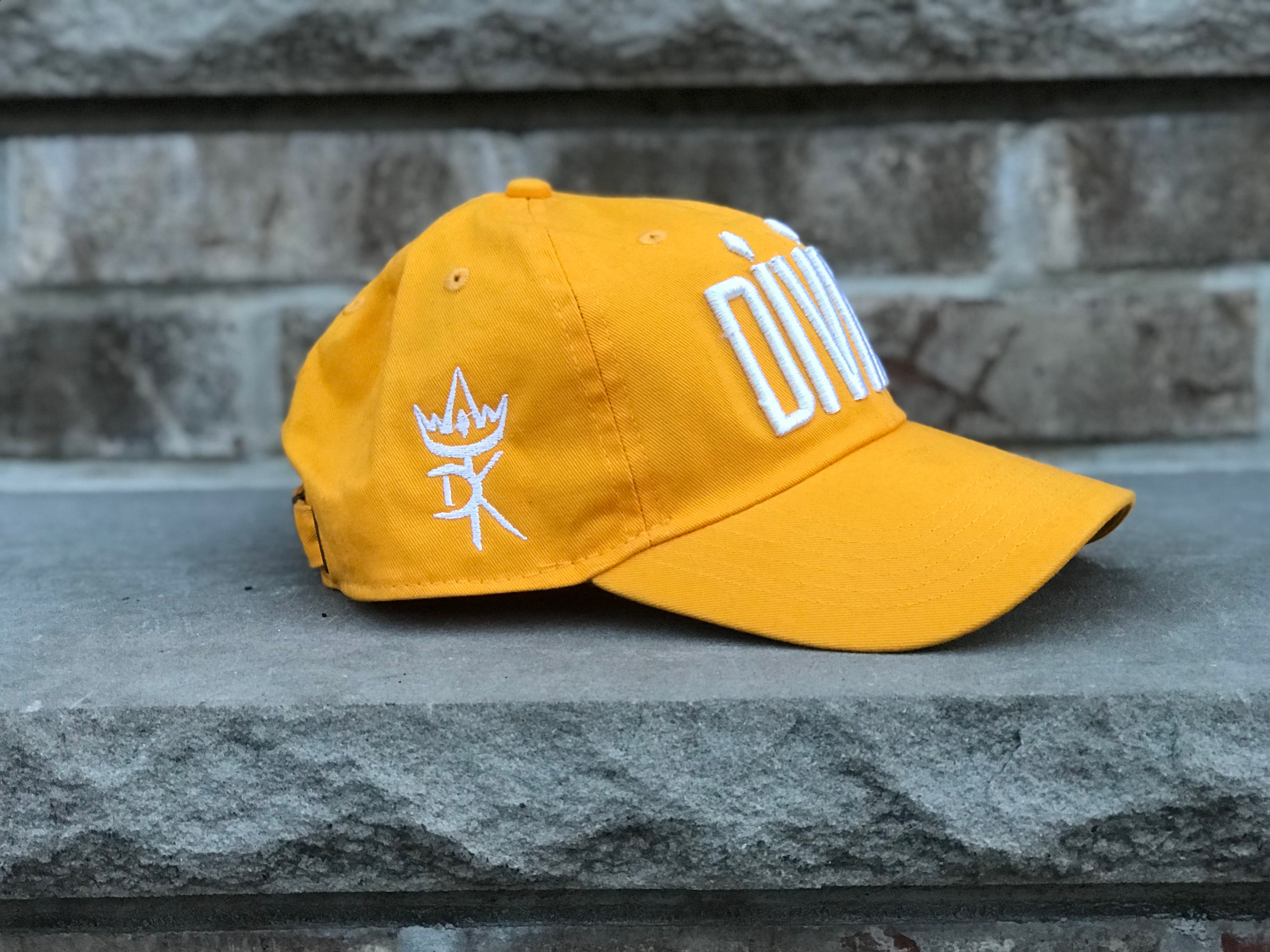 Divine Cap - Gold Yellow & White