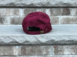 Divine Culture Cap - Burgundy & White