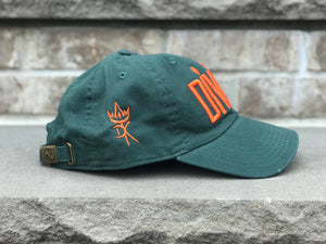 Divine Cap - Forest Green & Orange