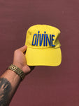 Divine Cap - Yellow & Royal Blue