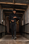 Smoke Black Mens Tracksuit