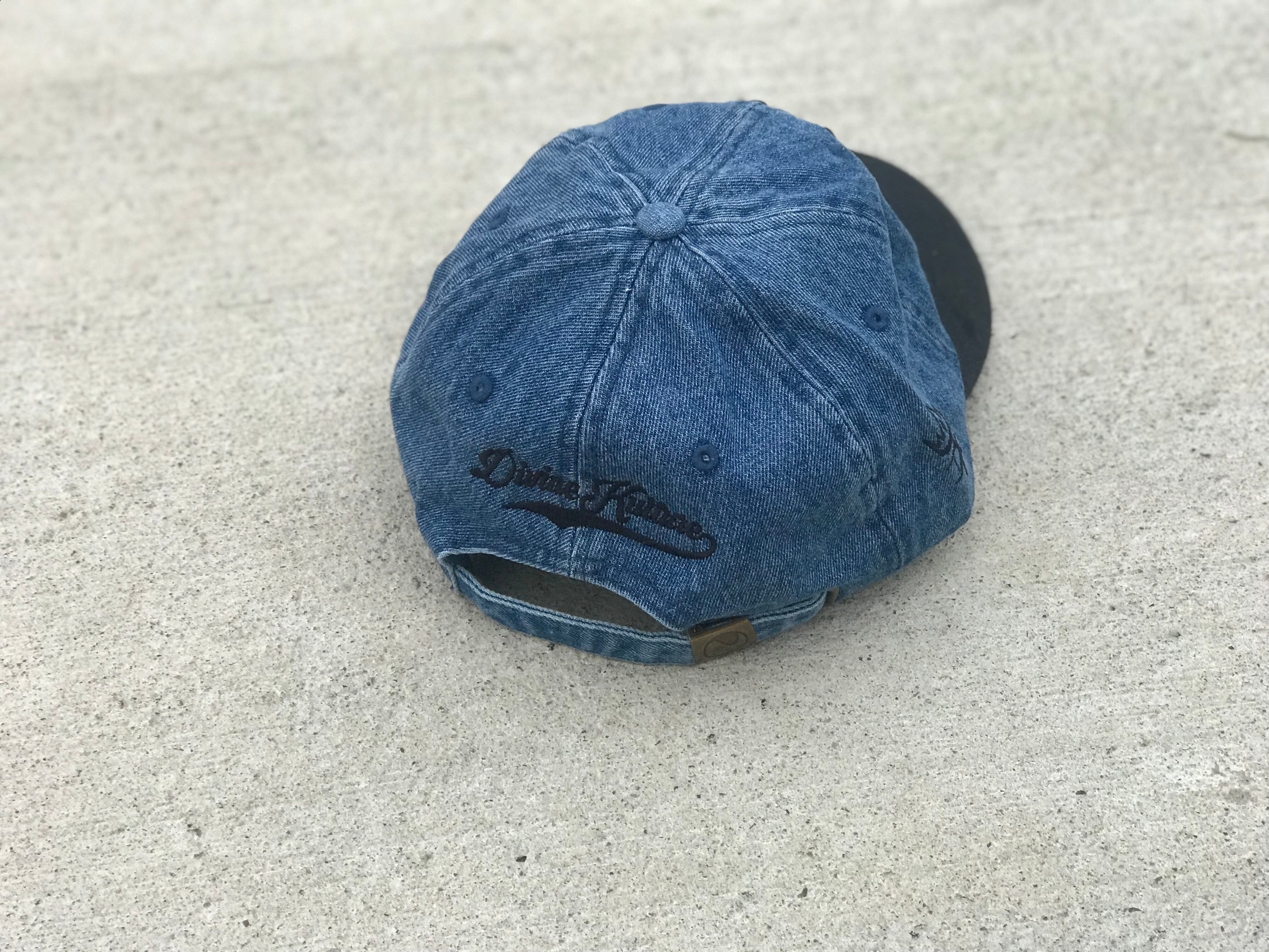 Divine 2 Toned Cap - Denim & Black