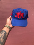 Divine Cap - Royal Blue & Ruby Red