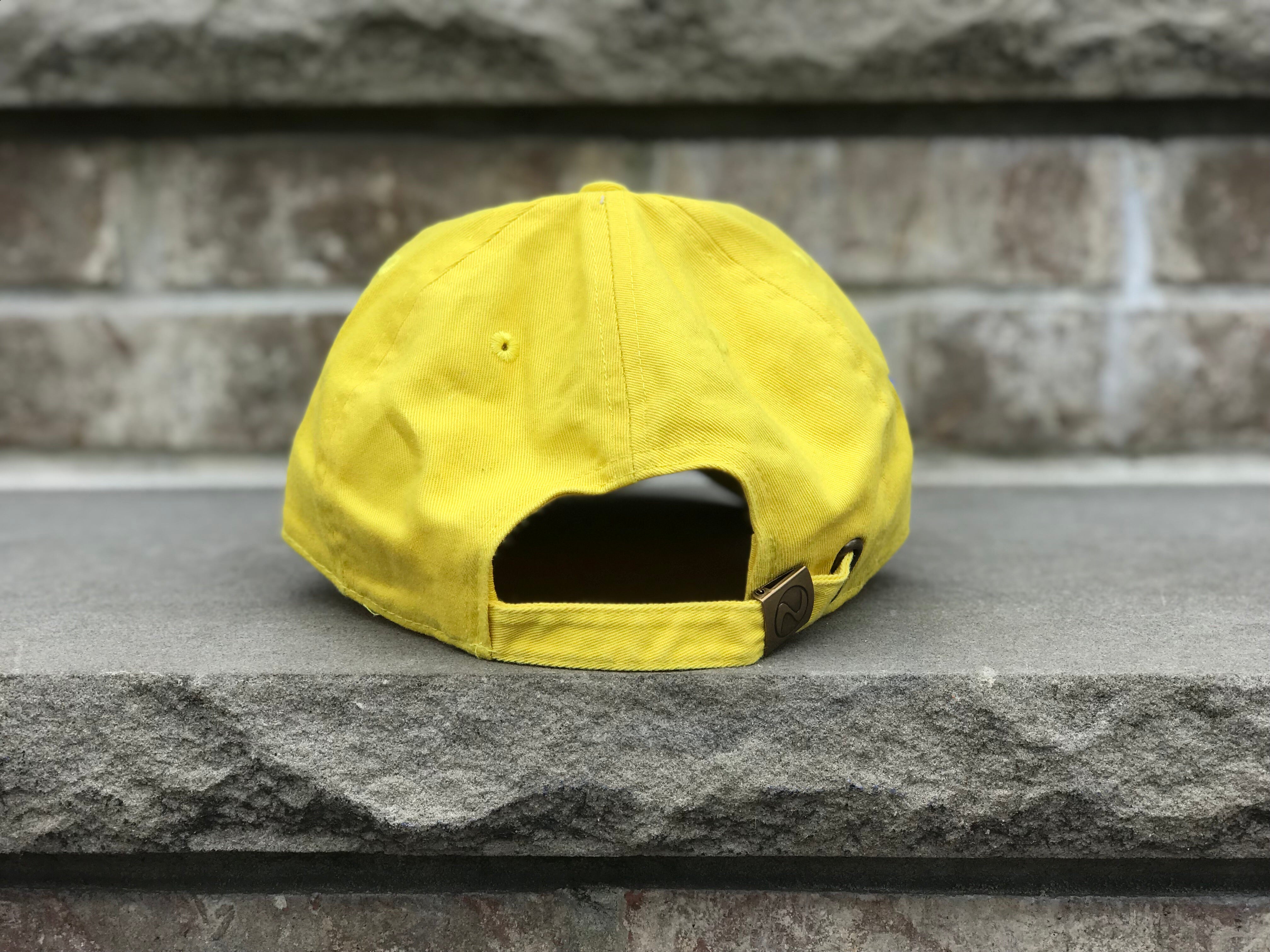 Divine Cap - Yellow & Royal Blue