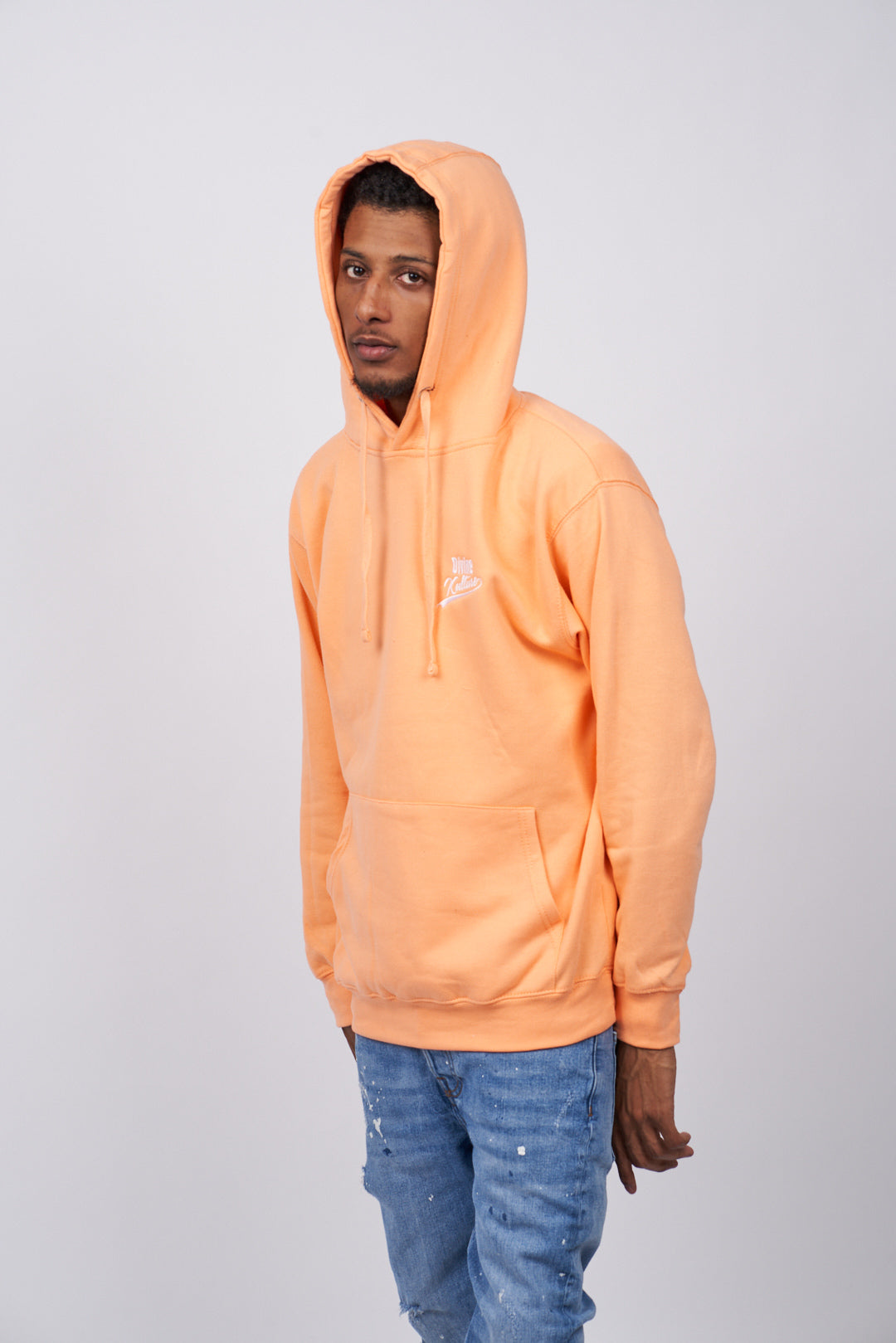 Men’s Peach Pullover Hoodie