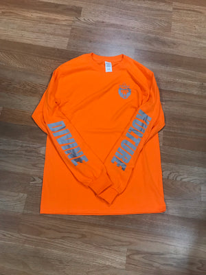 Orange Flava - Reflective Long Sleeve Crew