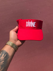 Divine Hot Red Visor