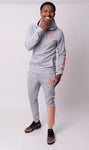 C & C Orange Sweatsuit