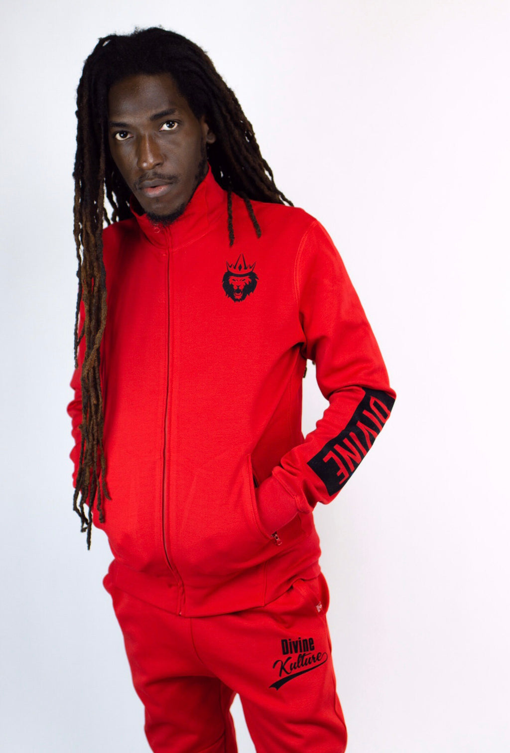 Checker Red - Tracksuit