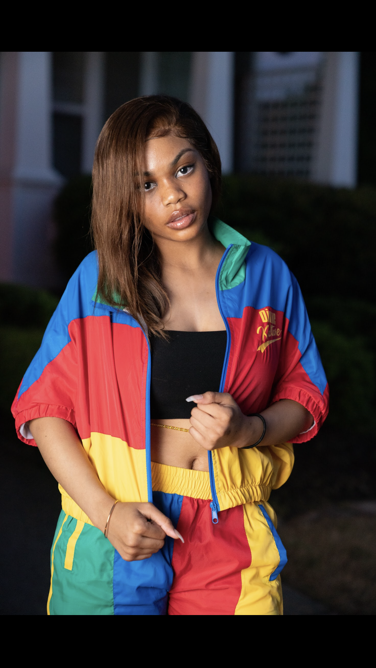 In Living Color Women’s Windbreaker Set