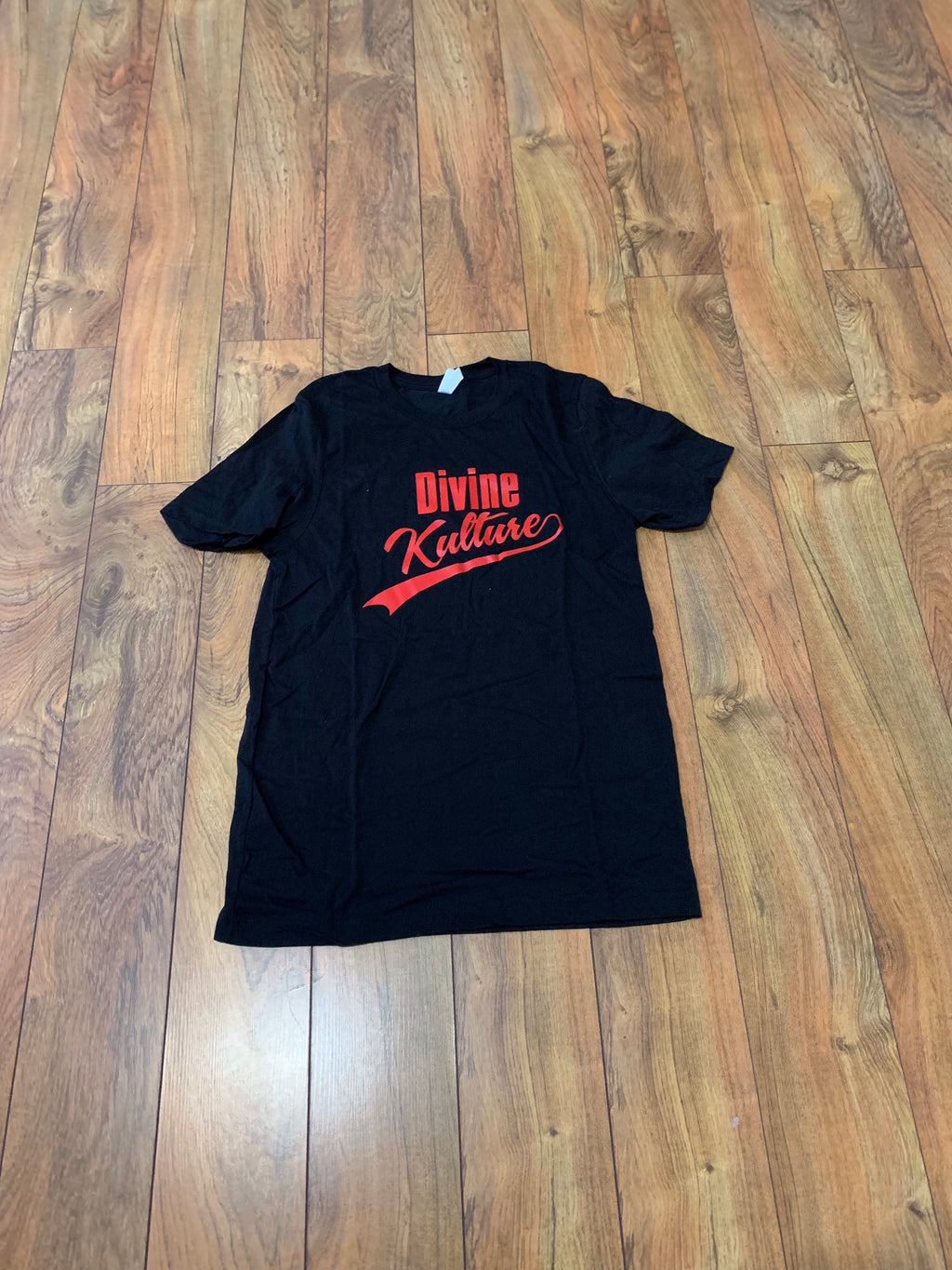 Divine Kulture Tee - Checker Red