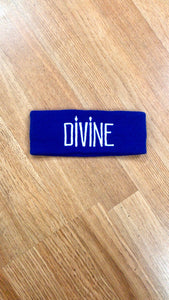 DIVINE Headband - Blue & White